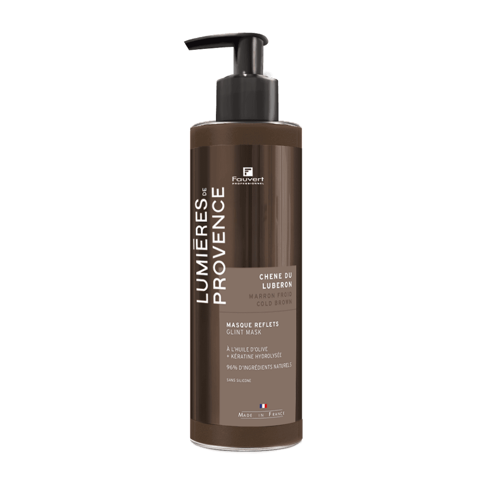 Masque Repigmantant Marron Froid – brillance et protection de la couleur – Fauvert Professionnel