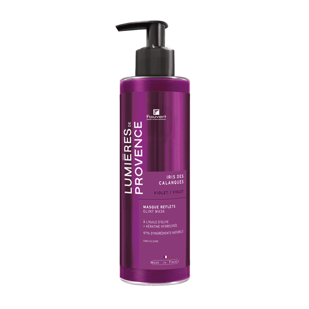 Masque Repigmantant Violet Iris des Calanques – masques Fauvert Professionnel – vue 1