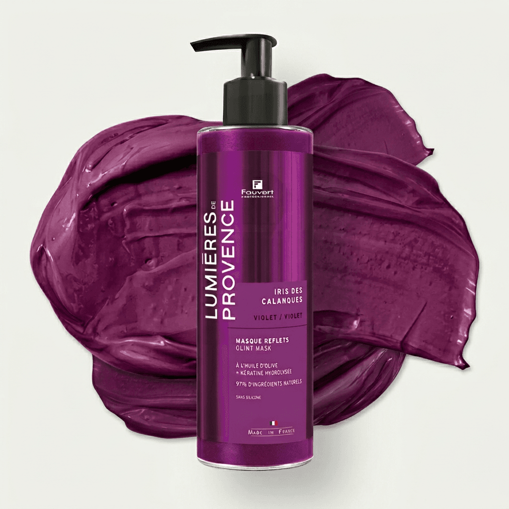 Masque Repigmantant Violet Iris des Calanques – masques Fauvert Professionnel – vue 3
