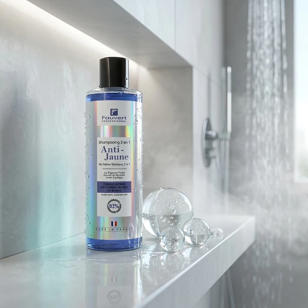 Shampooing Soins 2 en 1 Anti Jaune – shampooings Fauvert Professionnel – vue 4