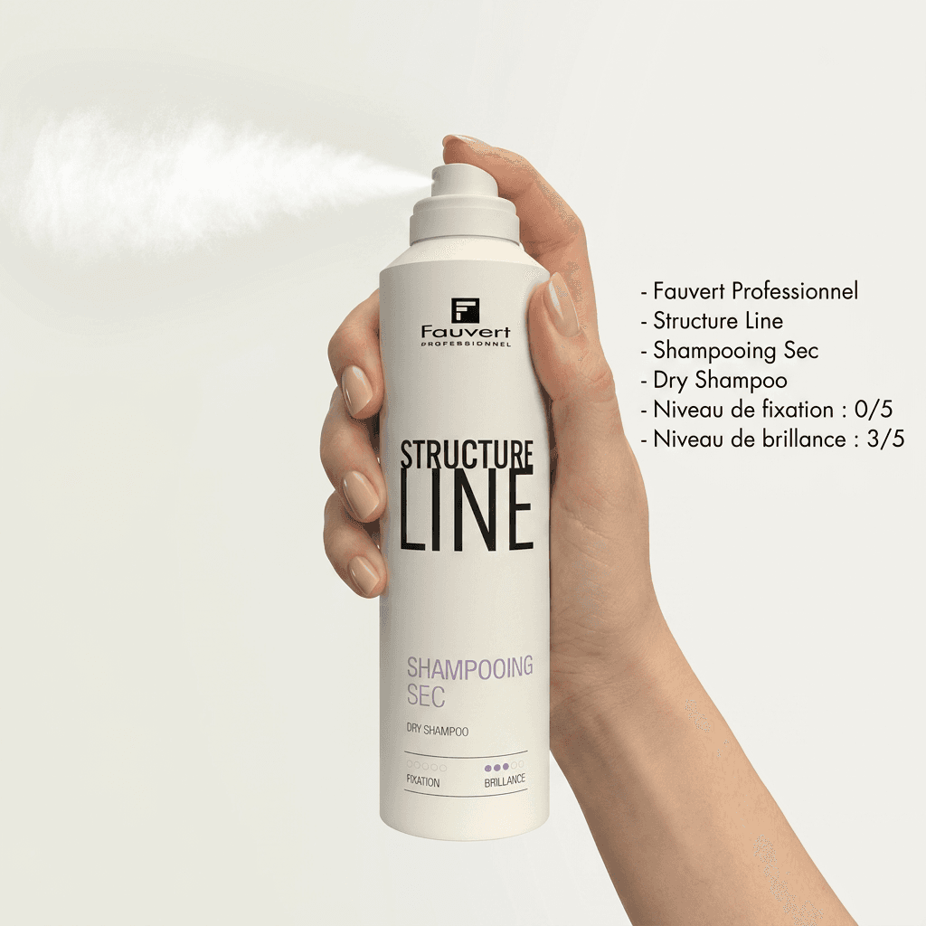 Shampooing Sec Structure Line – laques et sprays coiffants Fauvert Professionnel – vue 2
