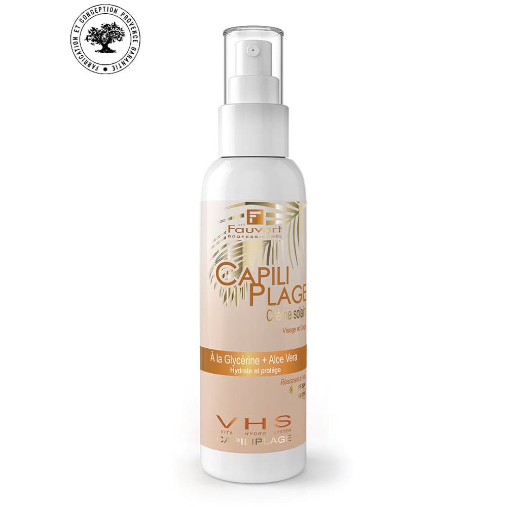 Crème Solaire à lAloe Vera SPF – crèmes Fauvert Professionnel – vue 1