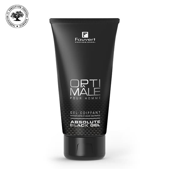 Gel Coiffant Teinté Absolute Black – brillance et fixation – Fauvert Professionnel