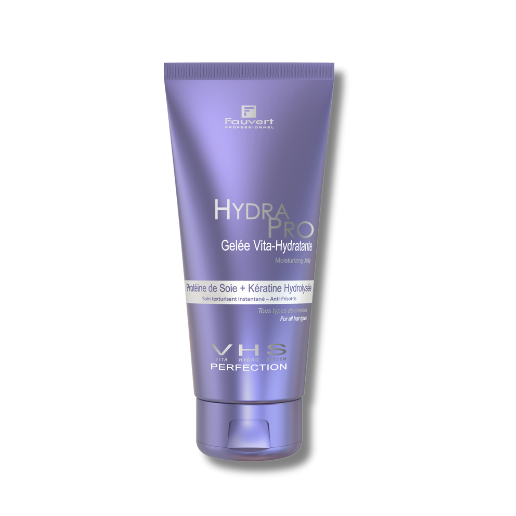 gamme hydra pro à la proteine de soie et keratine hydrolisée shampooing gelée hydratante soin sans rinçage serum protection