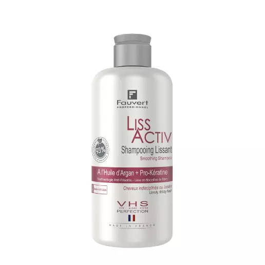 shampooing lissant liss activ cheveux lisses